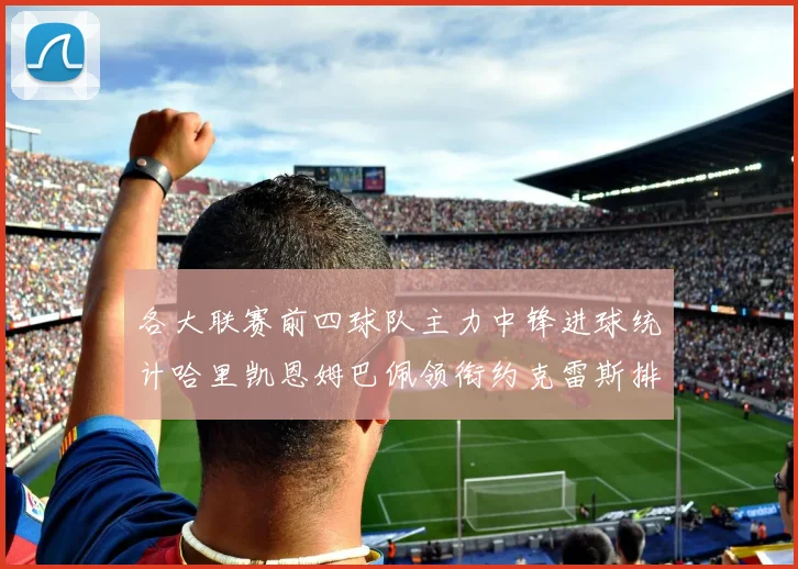 各大联赛前四球队主力中锋进球统计哈里凯恩姆巴佩领衔约克雷斯排名倒数第二